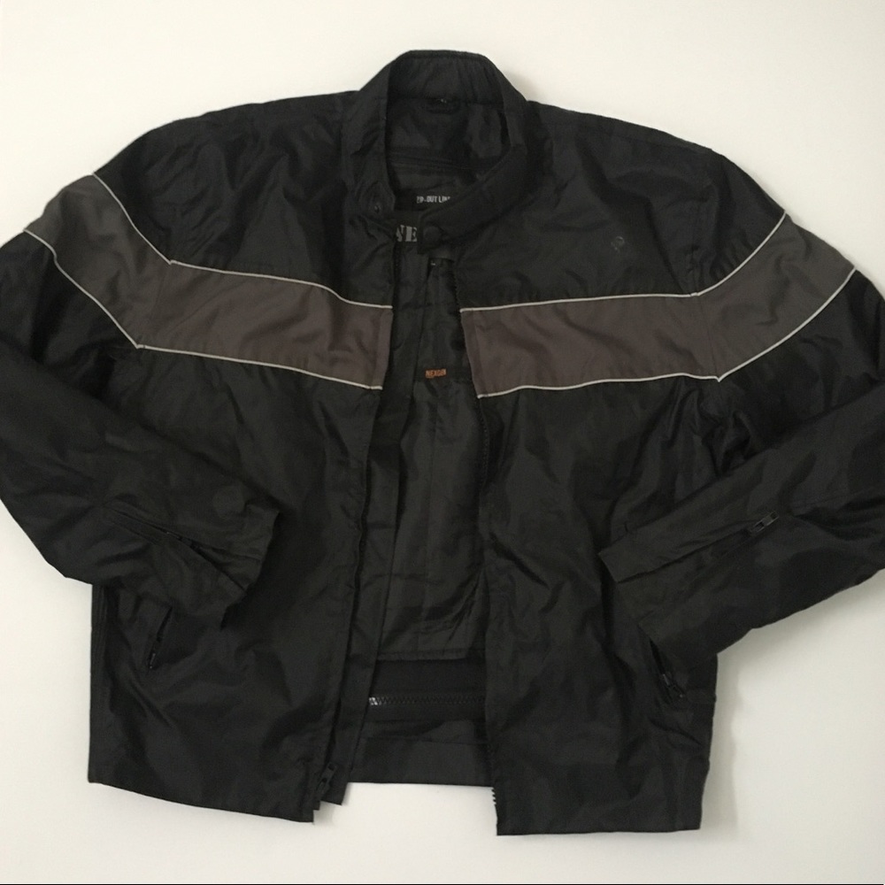 Kids Boys NEXGEN Winter Jacket Black Large Puffer